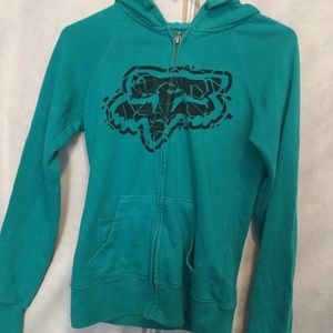 Fox Racing Zip up Sweatshirt
